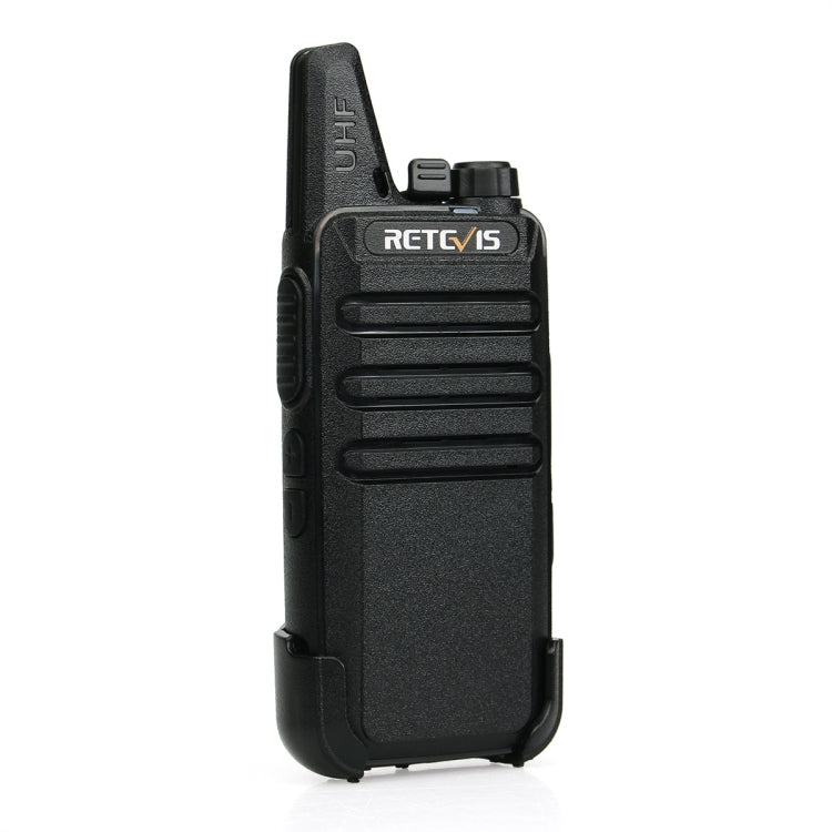 1 Pair RETEVIS RT622 US Frequency 400-480MHz 16CHS Two Way Radio Handheld Walkie Talkie, US Plug(Black) - free shipping - PMC Jewellery - Order now!