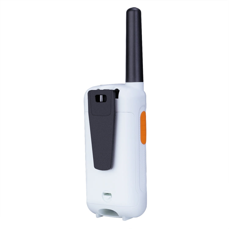 1 Pair RETEVIS RT649B 0.5W EU Frequency 446.00625-446.19375MHz 16CHS Two Way Radio Handheld Walkie Talkie, EU Plug(White) - free shipping - PMC Jewellery - Order now!
