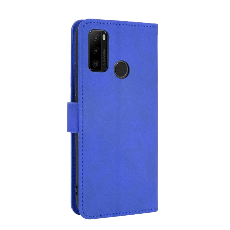 For Ulefone Note 10 Solid Color Skin Feel Magnetic Buckle Horizontal Flip Calf Texture PU Leather Case with Holder & Card Slots & Wallet(Blue) - Ulefone Cases by PMC Jewellery | Online Shopping South Africa | PMC Jewellery | Buy Now Pay Later Mobicred
