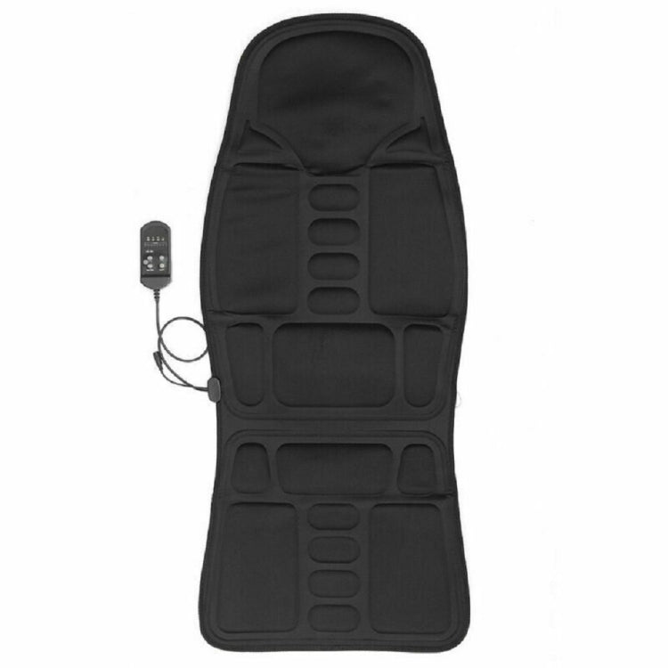 7 Massage Heads 8 Modes Car / Household Multifunctional Whole Body Cervical Massage Seat Cushion, Plug Type:UK Plug(Black) - Seat Accessories by PMC TechLife | Online Shopping South Africa | PMC TechLife | Buy Now Pay Later Mobicred