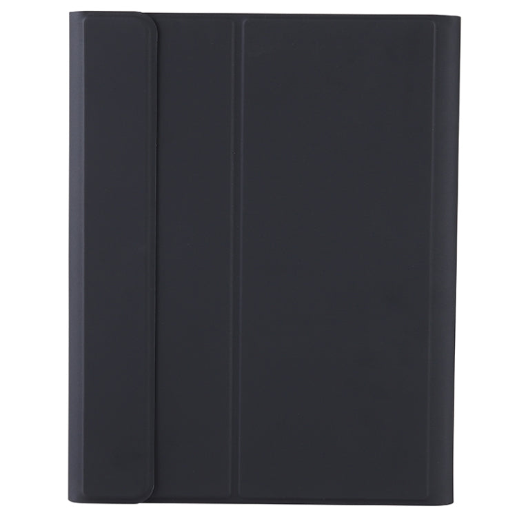 Y-C11B 2021 Detachable Candy Color Skin Texture Round Keycap Bluetooth Keyboard Leather Tablet Case with Pen Slot & Stand For iPad Pro 11 (2021)(Black) - For iPad Pro by PMC TechLife | Online Shopping South Africa | PMC TechLife
