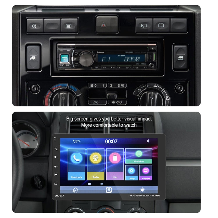 Q3366 Car 9-inch Touch HD Detachable Screen MP5 Support CarPlay / FM with Remote Controler - Car MP3 & MP4 & MP5 by PMC TechLife | Online Shopping South Africa | PMC TechLife | Buy Now Pay Later Mobicred