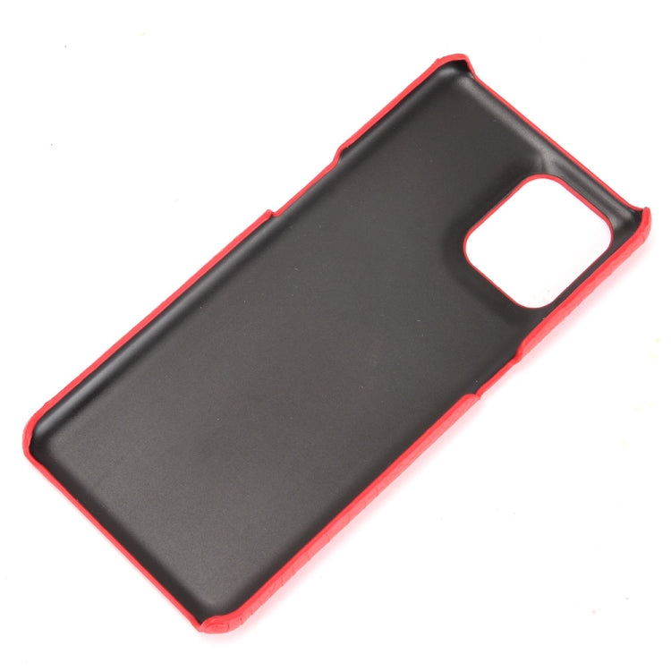 For OPPO Find X3 / X3 Pro Shockproof Crocodile Texture PC + PU Case(Blue) - OPPO Cases by PMC TechLife | Online Shopping South Africa | PMC TechLife | Buy Now Pay Later Mobicred