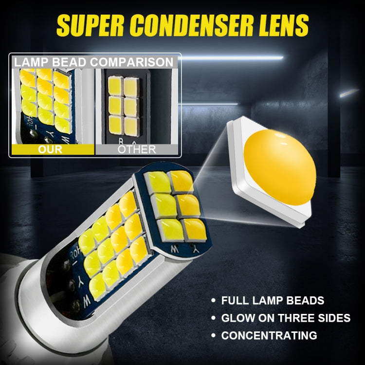 2 PCS V6 H16 DC9-36V 30W 3000LM IP65 Car LED Double Color Fog Light with 30LEDs SMD-2525 Lamp - Fog / Driving Lights by PMC TechLife | Online Shopping South Africa | PMC TechLife | Buy Now Pay Later Mobicred
