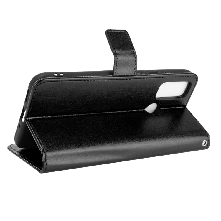 For Ulefone Note 10 Crazy Horse Texture Horizontal Flip Leather Case with Holder & Card Slots & Lanyard(Black) - Ulefone Cases by PMC Jewellery | Online Shopping South Africa | PMC Jewellery | Buy Now Pay Later Mobicred