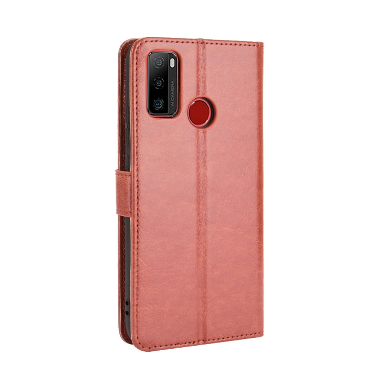 For Ulefone Note 10 Crazy Horse Texture Horizontal Flip Leather Case with Holder & Card Slots & Lanyard(Brown) - Ulefone Cases by PMC Jewellery | Online Shopping South Africa | PMC Jewellery | Buy Now Pay Later Mobicred
