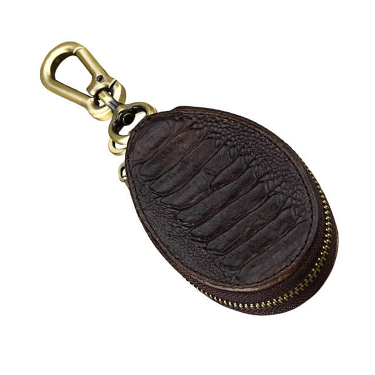 Vintage Leather Hanging Waist Universal Car Key Case(Coffee) - Car Key Cases by PMC TechLife | Online Shopping South Africa | PMC TechLife | Buy Now Pay Later Mobicred