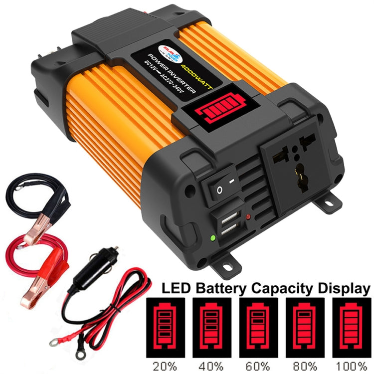 Little Wasp 12V to 220V 4000W Car Power Inverter with LED Display & Dual USB - Modified Square Wave by PMC TechLife | Online Shopping South Africa | PMC TechLife | Buy Now Pay Later Mobicred