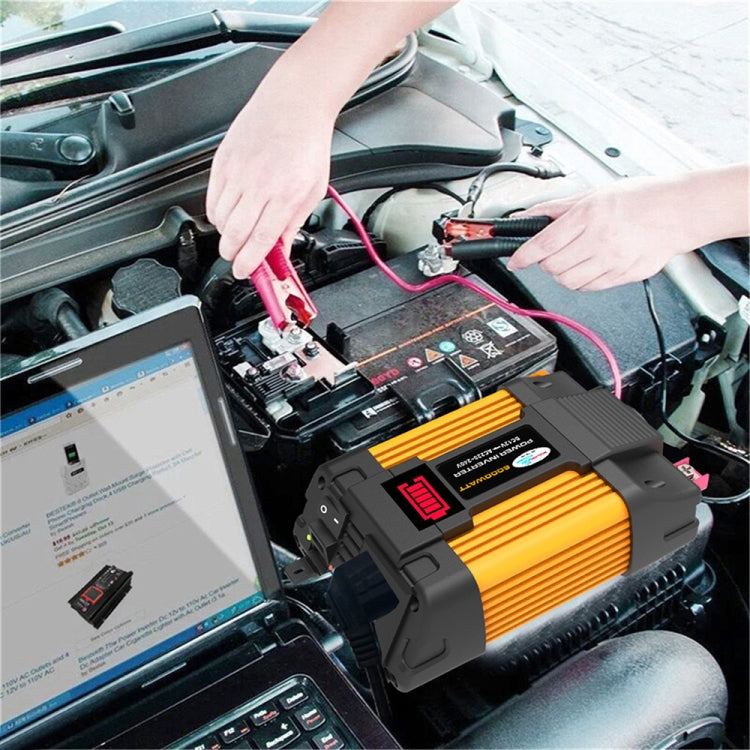 Little Wasp 12V to 110V 4000W Car Power Inverter with LED Display & Dual USB - Modified Square Wave by PMC TechLife | Online Shopping South Africa | PMC TechLife | Buy Now Pay Later Mobicred
