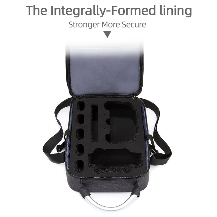 Shockproof Waterproof Single Shoulder Storage Bag Travel Carrying Cover Case Box for FIMI X8 mini(Black + Red Liner) -  by PMC TechLife | Online Shopping South Africa | PMC TechLife | Buy Now Pay Later Mobicred