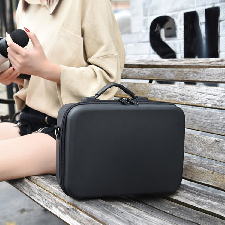 Single Shoulder Storage Bag Shockproof Waterproof Travel Carrying Cover Hard Case for FIMI X8 Mini(Black + Red Liner) -  by PMC TechLife | Online Shopping South Africa | PMC TechLife | Buy Now Pay Later Mobicred