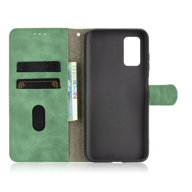 For Blackview A90 Solid Color Skin Feel Magnetic Buckle Horizontal Flip Calf Texture PU Leather Case with Holder & Card Slots & Wallet(Green) - More Brand by PMC TechLife | Online Shopping South Africa | PMC TechLife | Buy Now Pay Later Mobicred