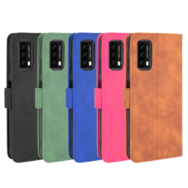 For Blackview A90 Solid Color Skin Feel Magnetic Buckle Horizontal Flip Calf Texture PU Leather Case with Holder & Card Slots & Wallet(Rose Red) - free shipping - PMC TechLife - Order now!