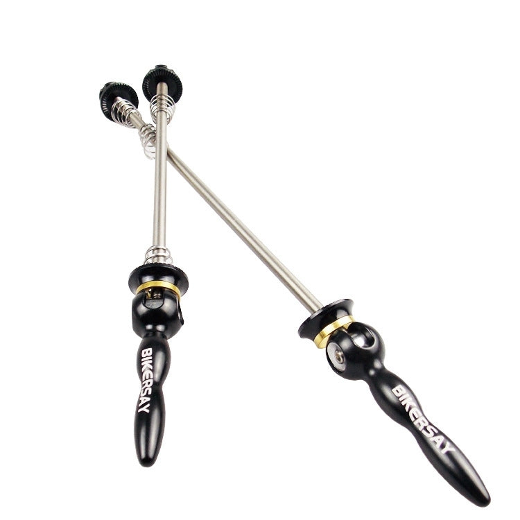 BIKERSAY Bicycle Skewers Quick Release Titanium Axle QR Wheel Hub Skewer For MTB Bicycle, Model:QR001 - Quick Release by BIKERSAY | Online Shopping South Africa | PMc TechLife | Buy Now Pay Later Mobicred