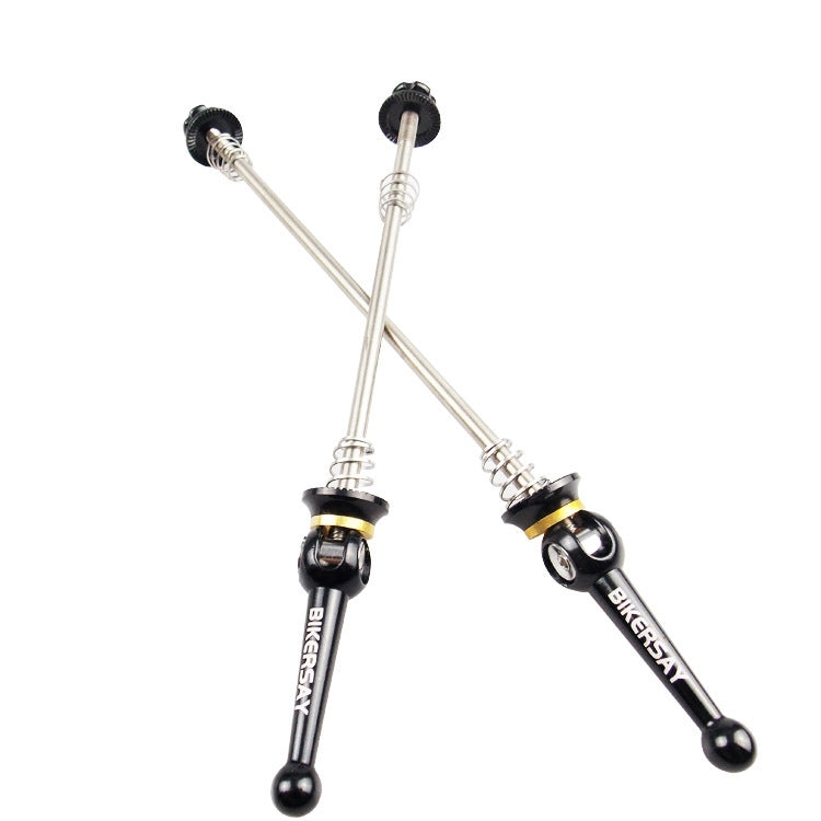 BIKERSAY Bicycle Skewers Quick Release Titanium Axle QR Wheel Hub Skewer For Road Bicycle, Model:QR002 - free shipping - PMc TechLife - Order now!
