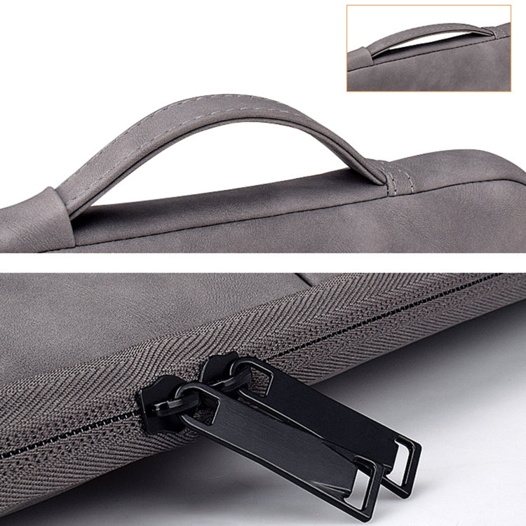 ND08 Sheepskin Notebook Iner Bag, Size:13.3 inch(Elegant Gray) - 13.3 inch by PMC Jewellery | Online Shopping South Africa | PMC Jewellery | Buy Now Pay Later Mobicred
