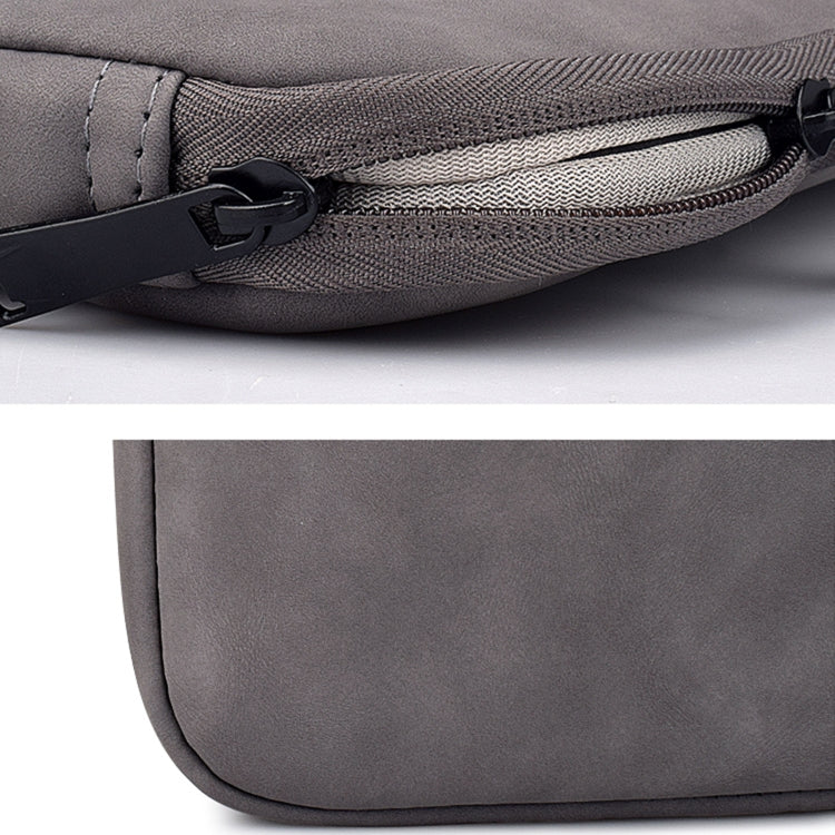 ND08 Sheepskin Notebook Iner Bag, Size:14.1-15.4 inch(Deep Space Gray) - 14.1 inch by PMC Jewellery | Online Shopping South Africa | PMC Jewellery | Buy Now Pay Later Mobicred