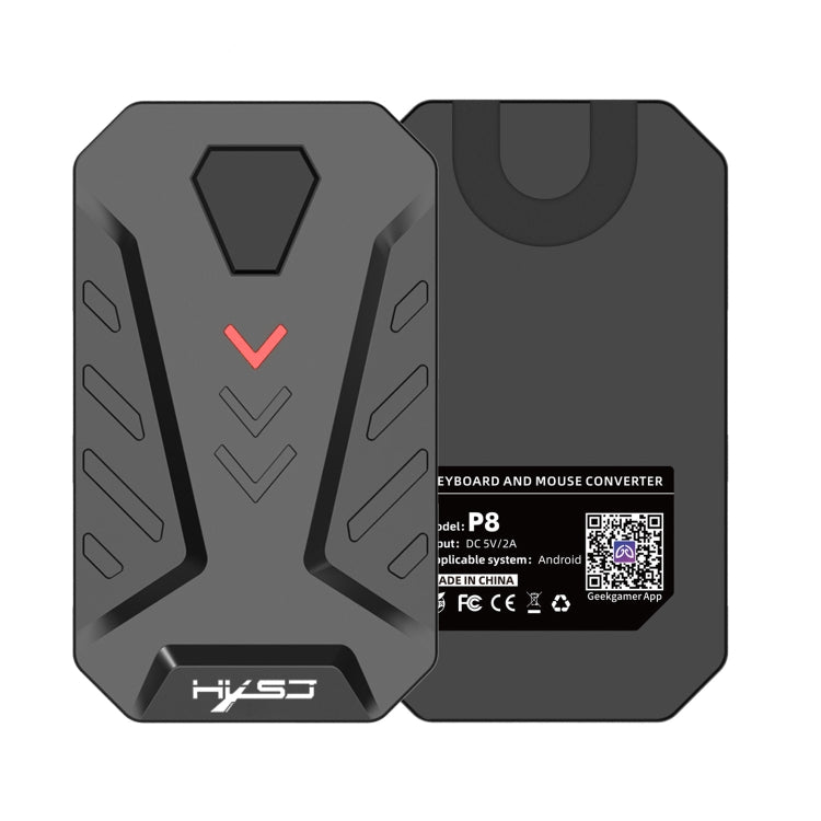 HXSJ P8 Mobile Phone Keyboard Mouse Converter for Android System(Black) - free shipping - PMC Jewellery - Order now!