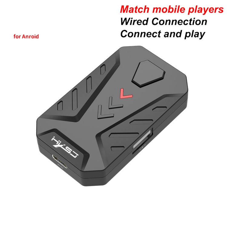 HXSJ P8 Mobile Phone Keyboard Mouse Converter for Android System(Black) - free shipping - PMC Jewellery - Order now!