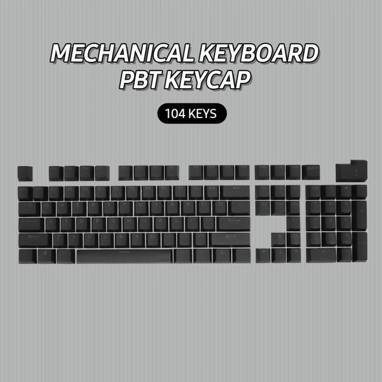 HXSJ P9 104 Keys PBT Color Mechanical Keyboard Keycaps(Lake Blue) - free shipping - PMC Jewellery - Order now!