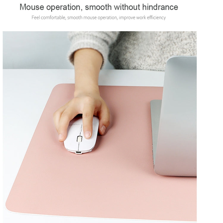 ZD01 Double-sided PU Mouse Pad Table Mat, Size: 90 x 40cm(Mint Green + Sky Blue) - Mouse Pads by PMC TechLife | Online Shopping South Africa | PMC TechLife | Buy Now Pay Later Mobicred