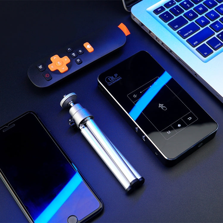 WEJOY DL-S6E 854x480P 150 Lumens Portable Home Theater LED HD Mini Digital Projector, Android 7.1, 1G+8G, EU Plug - free shipping - PMC Jewellery - Order now!