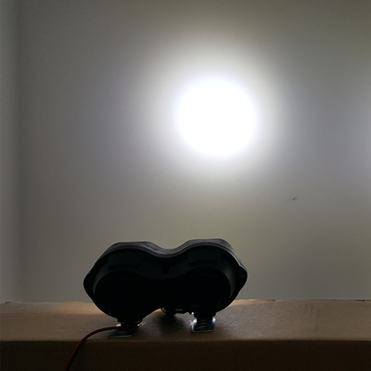 2 PCS L15 8-85V / 15W / 5000K / 1200LM Motorcycle / Car IPX4 Waterproof External LED Glare Spotlight Working Lamp - Headlights by PMC TechLife | Online Shopping South Africa | PMC TechLife | Buy Now Pay Later Mobicred
