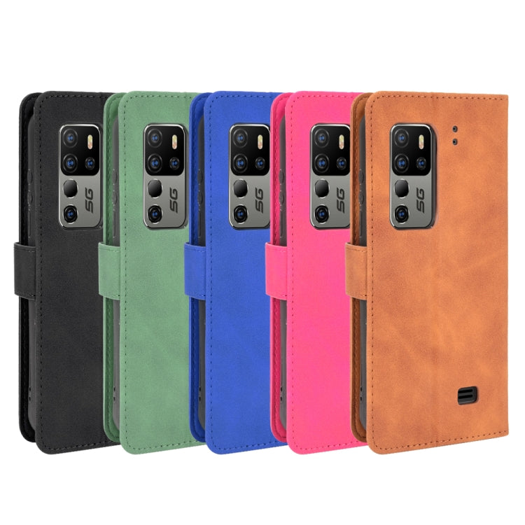 For Ulefone Armor 11T 5G Solid Color Skin Feel Magnetic Buckle Horizontal Flip Calf Texture PU Leather Case with Holder & Card Slots & Wallet(Brown) - Ulefone Cases by PMC Jewellery | Online Shopping South Africa | PMC Jewellery | Buy Now Pay Later Mobicred