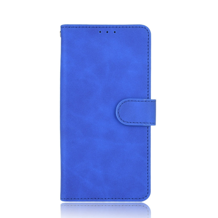 For Ulefone Armor 11T 5G Solid Color Skin Feel Magnetic Buckle Horizontal Flip Calf Texture PU Leather Case with Holder & Card Slots & Wallet(Blue) - Ulefone Cases by PMC Jewellery | Online Shopping South Africa | PMC Jewellery | Buy Now Pay Later Mobicred
