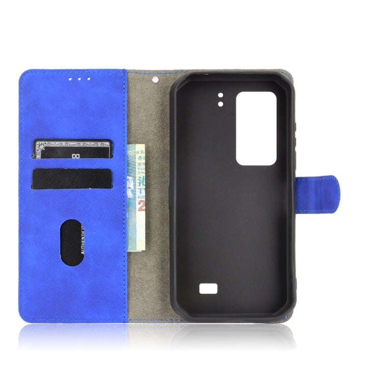 For Ulefone Armor 11T 5G Solid Color Skin Feel Magnetic Buckle Horizontal Flip Calf Texture PU Leather Case with Holder & Card Slots & Wallet(Blue) - Ulefone Cases by PMC Jewellery | Online Shopping South Africa | PMC Jewellery | Buy Now Pay Later Mobicred