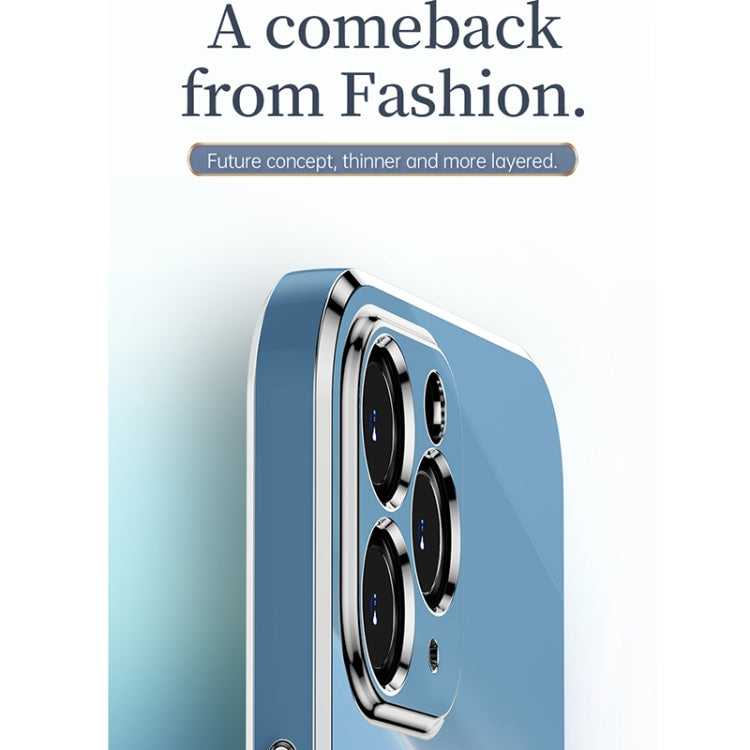 For iPhone 11 Pro XINLI Straight 6D Plating Gold Edge TPU Shockproof Case (Cherry Purple) - iPhone 11 Pro Cases by XINLI | Online Shopping South Africa | PMC TechLife