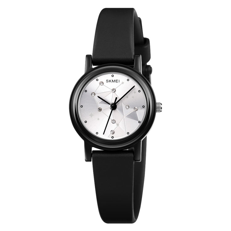 SKMEI 1659 Thin PU Leather Strap Small Dial Quartz Watch for Ladies(Black Shell Constellation Type) - free shipping - PMC TechLife - Order now!