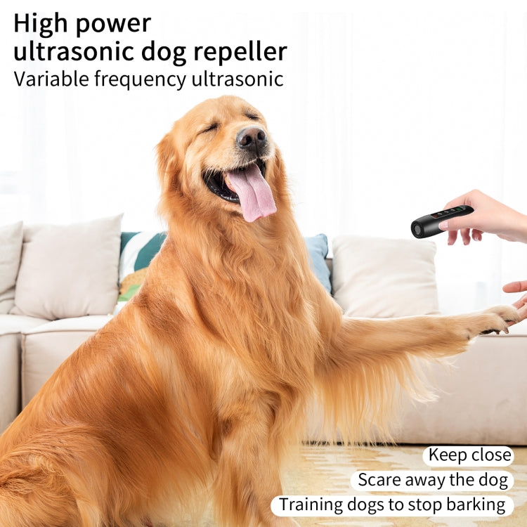 Tsattine N10 Ultrasonic Dog Repeller with LED Electricity Display & Flashlight - Training Aids by PMC TechLife | Online Shopping South Africa | PMC TechLife