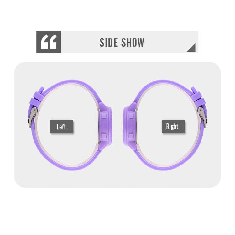 SKMEI 1721 Triplicate Round Dial LED Digital Display Luminous Silicone Strap Electronic Watch(Pink) - free shipping - PMC TechLife - Order now!