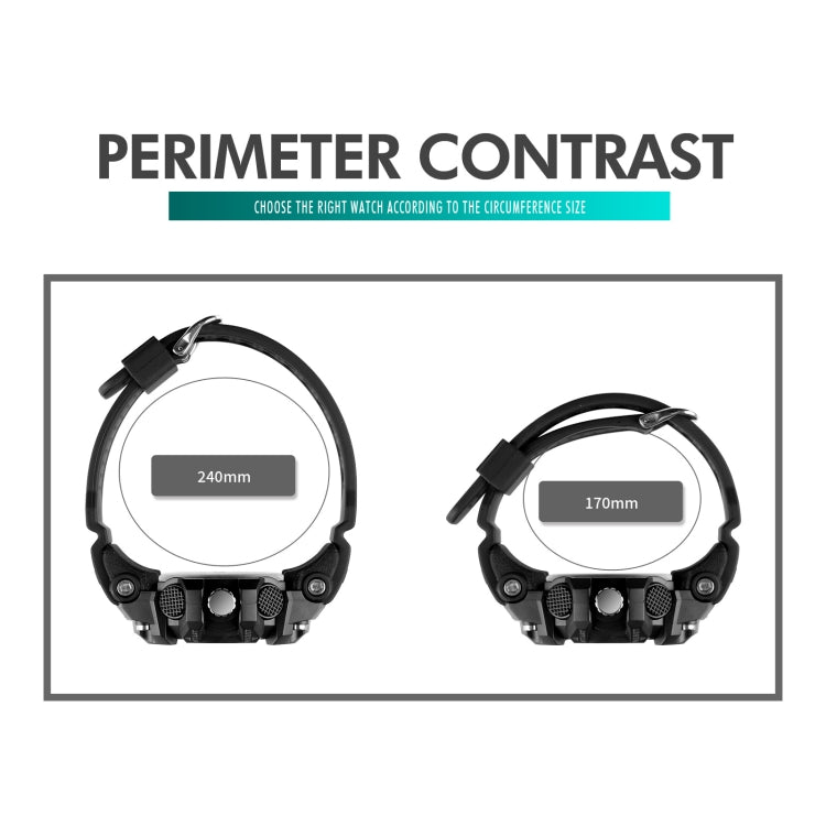 SKMEI 1725 Three Time LED Digital Display Timing Luminous Electronic Watch(Rose Gold) - free shipping - PMC TechLife - Order now!