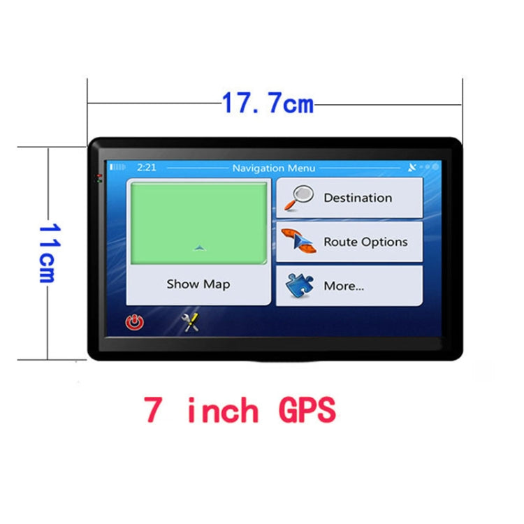 7 inch Car HD GPS Navigator 8G+128M Resistive Screen Support FM / TF Card, Specification:Southeast Asia Map - Car MP3 & MP4 & MP5 by PMC TechLife | Online Shopping South Africa | PMC TechLife | Buy Now Pay Later Mobicred