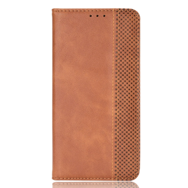 For Ulefone Armor 11 5G / Armor 11T 5G Magnetic Buckle Retro Crazy Horse Texture Horizontal Flip Leather Case with Holder & Card Slots & Photo Frame(Brown) - Ulefone Cases by PMC Jewellery | Online Shopping South Africa | PMC Jewellery | Buy Now Pay Later Mobicred
