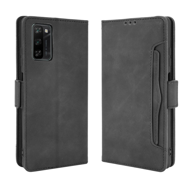 For Blackview A100 Skin Feel Calf Pattern Horizontal Flip Leather Case with Holder & Card Slots & Photo Frame(Black) - More Brand by PMC TechLife | Online Shopping South Africa | PMC TechLife | Buy Now Pay Later Mobicred