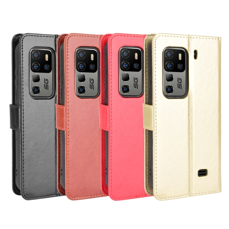 For Ulefone Armor 11 5G/11T 5G Crazy Horse Texture Horizontal Flip Leather Case with Holder & Card Slots & Lanyard(Red) - Ulefone Cases by PMC Jewellery | Online Shopping South Africa | PMC Jewellery | Buy Now Pay Later Mobicred