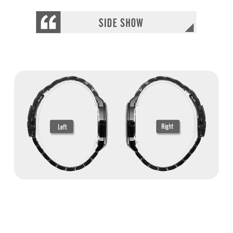 SKMEI 9210 Ladies Business Watch Simple 3D Dial Quartz Watch(Silver Black) - free shipping - PMC TechLife - Order now!