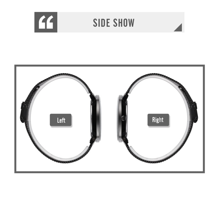 SKMEI 9218 Men Horizontal Striped Arabic Numeral Dial Mesh Belt Quartz Watch(Orange) - free shipping - PMC TechLife - Order now!