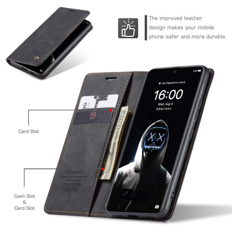 CaseMe 013 Multifunctional Horizontal Flip Leather Case with Holder & Card Slot & Wallet For Huawei P50 Pro(Black) - free shipping - PMC Jewellery - Order now!