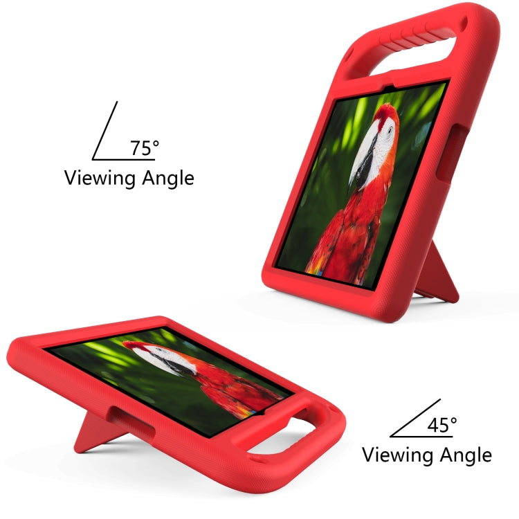 For Huawei Enjoy Tablet 2 / MatePad T10 / T10s Portable Handle EVA Shockproof Anti Falling Protective Case with Triangle Holder(Red) - free shipping - PMC TechLife - Order now!
