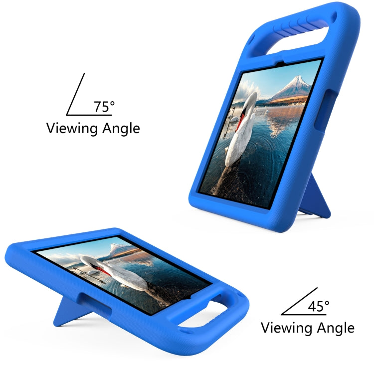 For Huawei Enjoy Tablet 2 / MatePad T10 / T10s Portable Handle EVA Shockproof Anti Falling Protective Case with Triangle Holder(Blue) - Huawei by PMC TechLife | Online Shopping South Africa | PMC TechLife | Buy Now Pay Later Mobicred