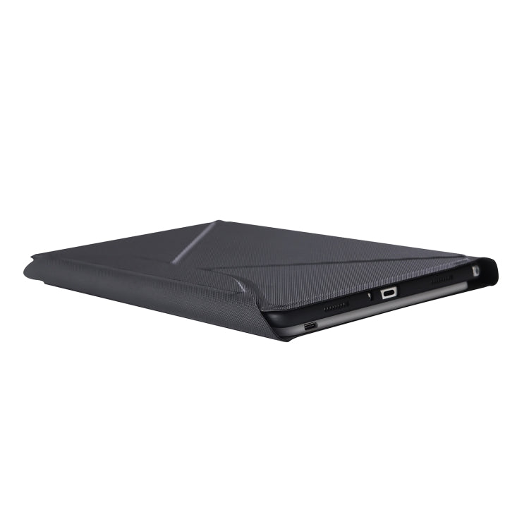BM12S Backlight Edition Diamond Texture Detachable Bluetooth Keyboard Leather Tablet Case with Pen Slot & Triangular Back Support For Lenovo Pad Plus 11 inch TB-J607F / Tab P11 11 inch TB-J606F(Black) - free shipping - PMC TechLife - Order now!