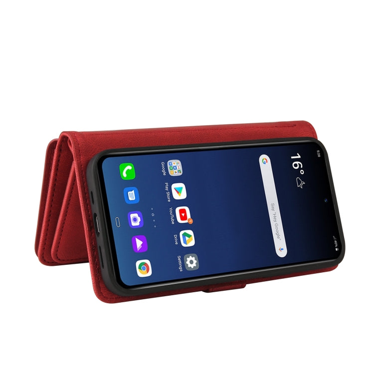 For LG G9 / Velvet Skin Feel PU + TPU Horizontal Flip Leather Case With Holder & 15 Cards Slot & Wallet & Zipper Pocket & Lanyard(Red) - LG by PMC TechLife | Online Shopping South Africa | PMC TechLife | Buy Now Pay Later Mobicred