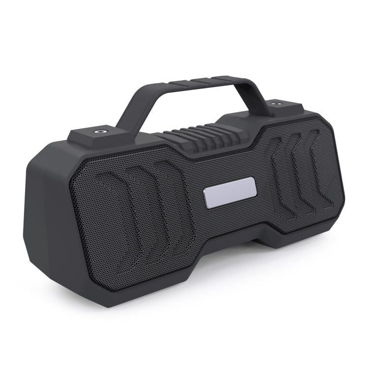 New Rixing NR-4500M Bluetooth 5.0 Portable Outdoor Karaoke Wireless Bluetooth Speaker with Microphone(Grey) - free shipping - PMC Jewellery - Order now!