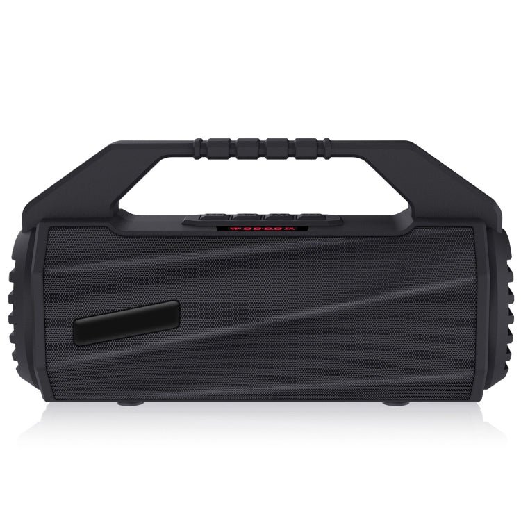 NewRixing NR-4025P with Screen Outdoor Splash-proof Water Portable Bluetooth Speaker, Support Hands-free Call / TF Card / FM / U Disk(Black) - free shipping - PMC Jewellery - Order now!