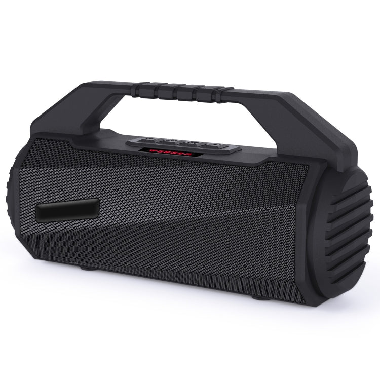 NewRixing NR-4025P with Screen Outdoor Splash-proof Water Portable Bluetooth Speaker, Support Hands-free Call / TF Card / FM / U Disk(Black) - free shipping - PMC Jewellery - Order now!