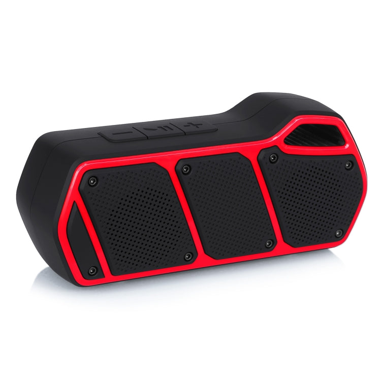 NewRixing NR-5011 Outdoor Portable Bluetooth Speakerr, Support Hands-free Call / TF Card / FM / U Disk(Red) - free shipping - PMC Jewellery - Order now!